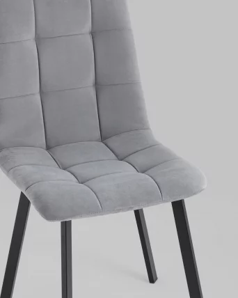 Стул Оливер Скуаре велюр Серый / Oliver Square_7